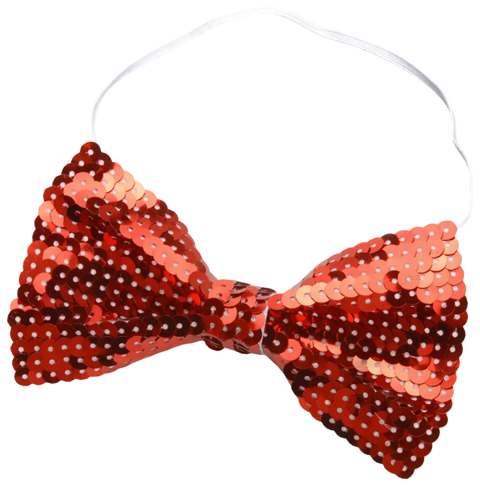 Fluga med paljetter – olika färger