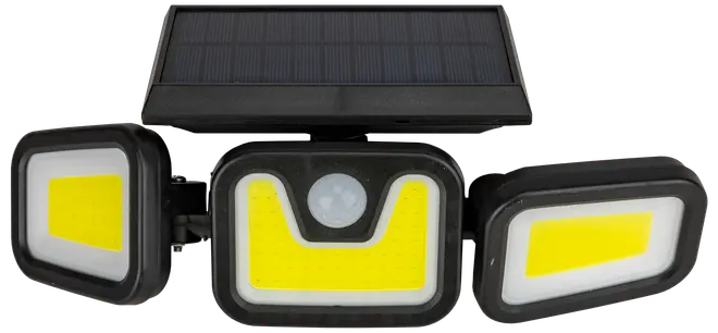 SARTANO Solcellelampe tredelt med  sensor