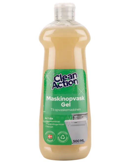 Clean Action Maskinopvaskegel - 500 ml