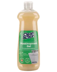 Clean Action Maskinopvaskegel - 500 ml