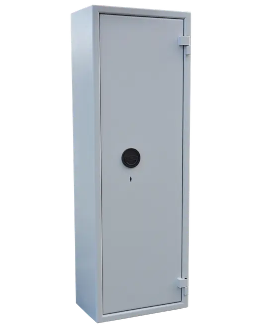 Våbenskab til 9 våben - med overskab