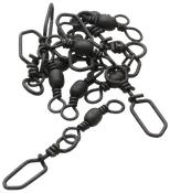 Kinetic Barrel swivel #10 8-pak - sort