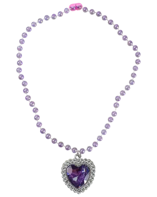 Pärlhalsband med hängsmycke