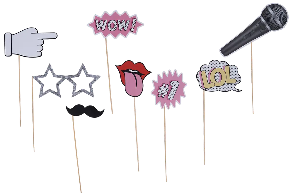Selfiestick disco 10-pack
