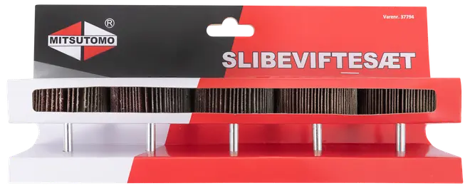 Mitsutomo Slibevifte 5 dele