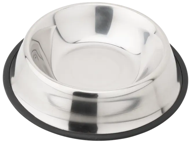 Matskål stål 25,5 cm