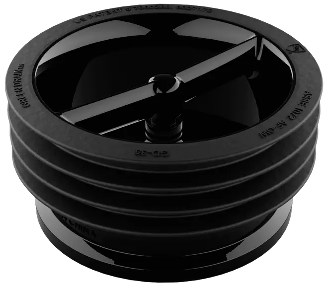 Självrengörande vattenlås 89-100 mm