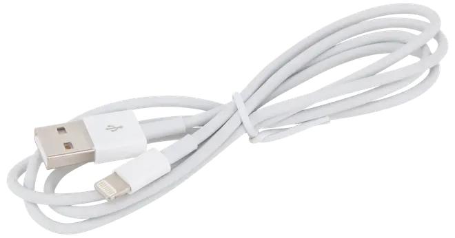 SINOX Lightningkabel 1 meter - hvid
