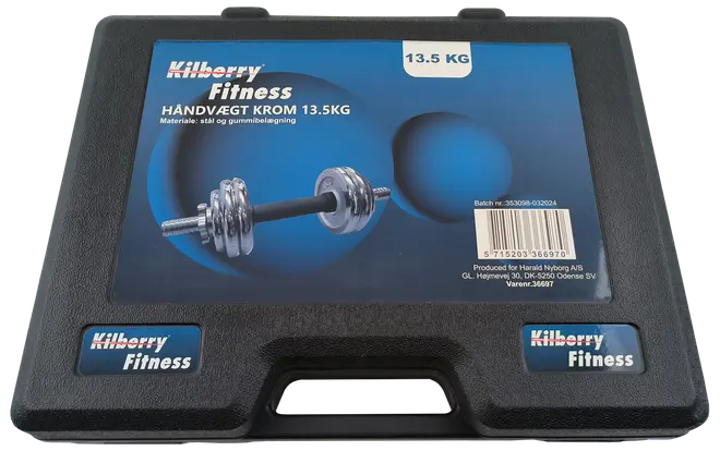 Kilberry Fitness Håndvægte 13,5 kg