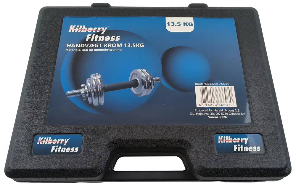 Kilberry Fitness Håndvægte 13,5 kg