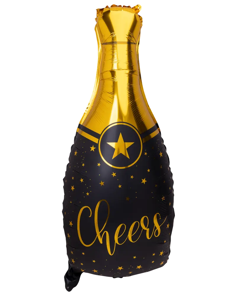 Folieballong flaska