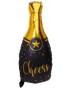 Folieballong flaska