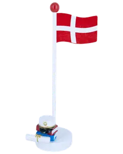 Bordflag student H. 22 cm 2 stk.