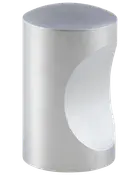 jasa Møbelknop Spa Ø17 mm - matkrom