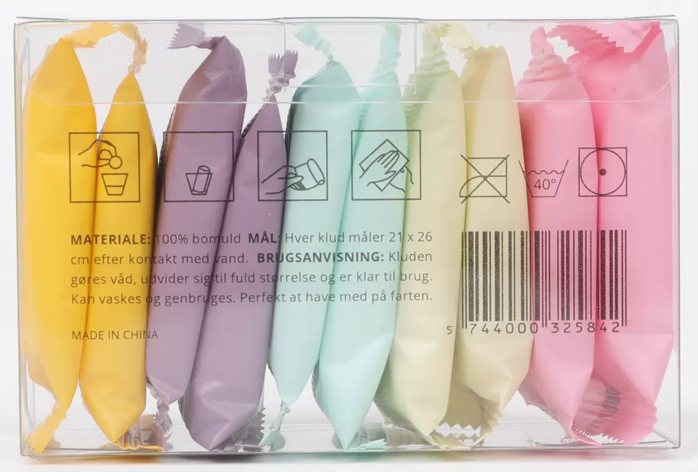 Multi-wipes kompakt 10-pack