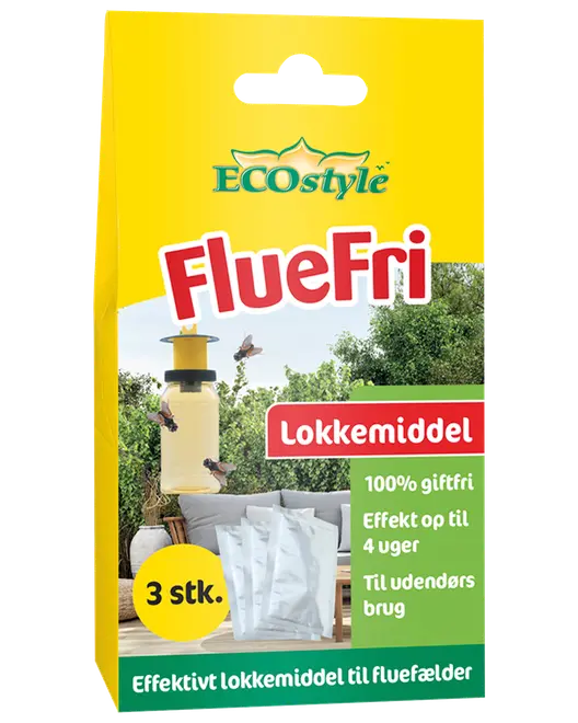 ECOstyle FlueFri lokkemiddel 3-pak