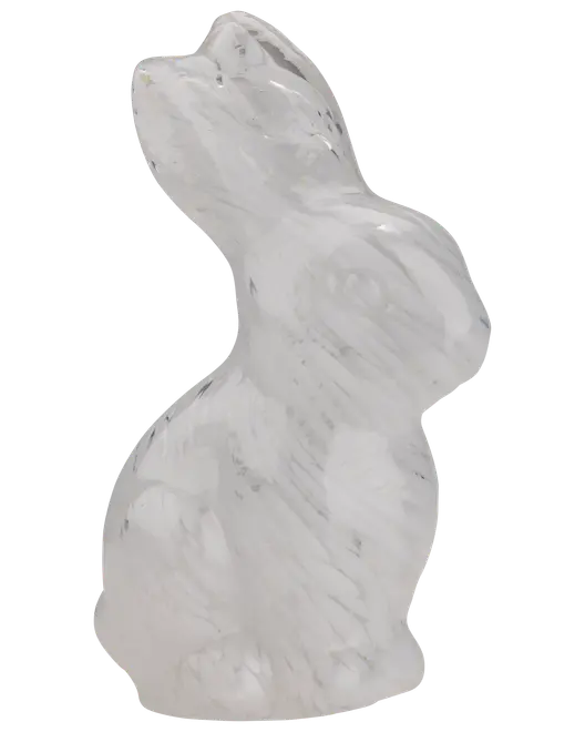 Påskhare i glas - 17,5 cm