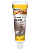 Polyfilla Plastisk Træ spartelmasse i tube, til udfyldning af små huller og revner i træ, til indendørs og udendørs brug, farve: bøg, maks dybde 2 cm.