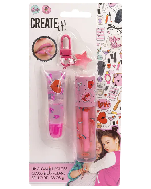 CREATEit Lipgloss 2 stk. - assorterede varianter