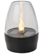 Solcellslampa flamma 9 cm