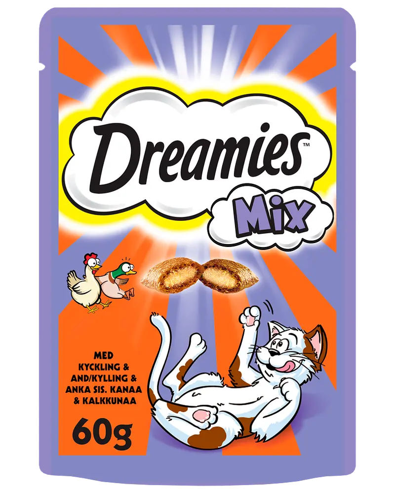 DREAMIES KATTGODIS MIX 1 60G