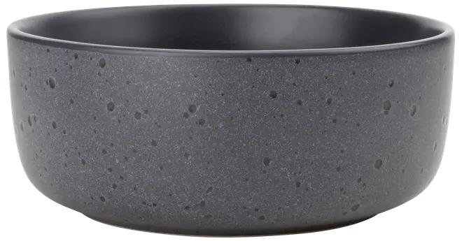 Skål stengods 16 cm grå