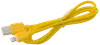 Sinox lightningkabel gul 1 m