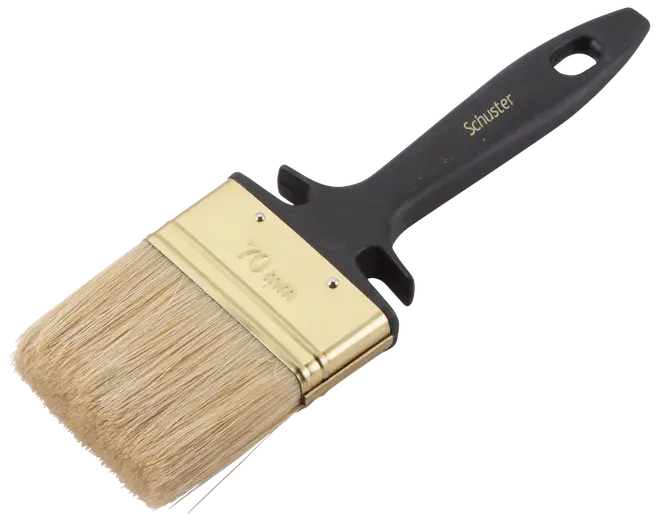 Pensel flat 70 mm svinborst