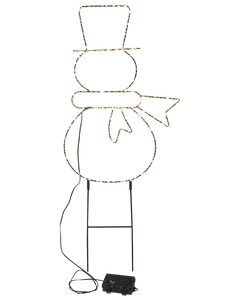 Spjut snögubbe 45 cm - 180 LED