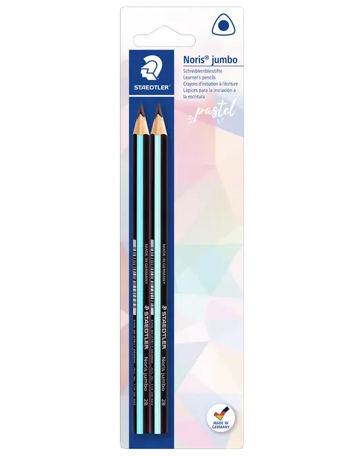 Staedtler Blyant Noris Jumbo HB 2-pak
