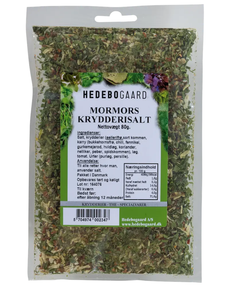 Hedebogaard Krydderisalt mormors 80 g