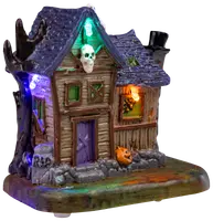 Halloween landskap - litet hus