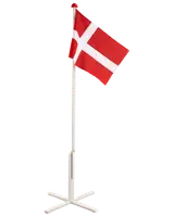 Flagstang med hejs og line - 180 cm