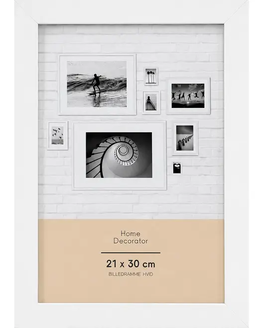 SJÖBO Home Billedramme 21 x 30 cm - hvid