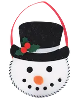 Filtkit DIY Snögubbe väska