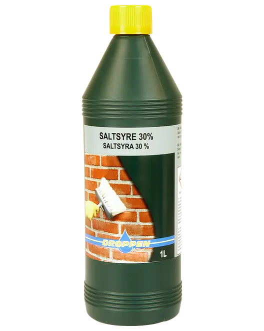 Droppen Saltsyre 1 L