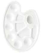 Målarpalett 10 fack