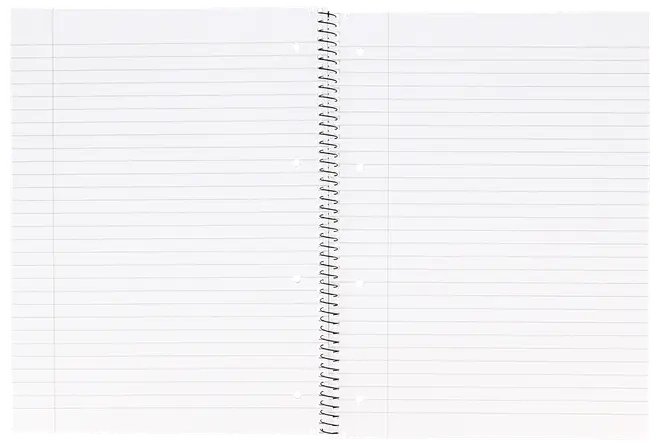 Kollegieblok linjeret - A4  