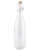 Saftflaske med prop 1 L