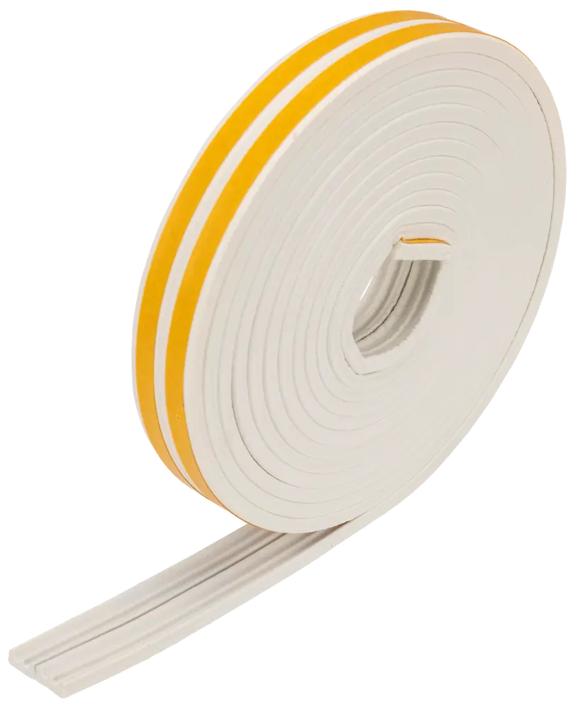 Tætningsliste 6 meter - E 4x10 mm