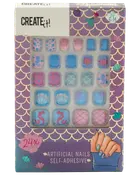 CREATEit Negle 24 stk. mermaid - assorterede design