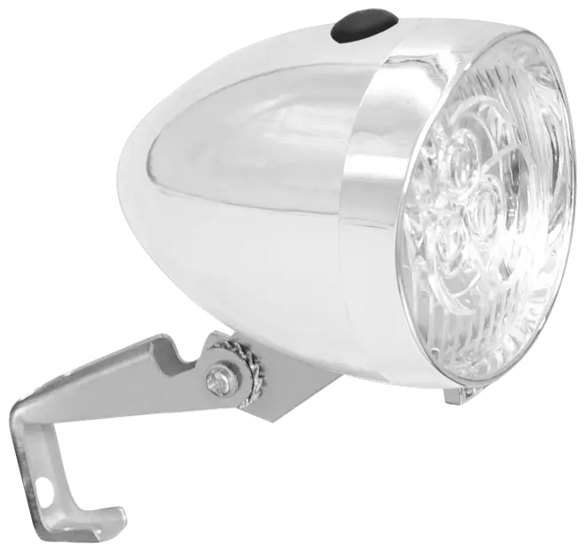 Greenfield Retroforlygte LED krom