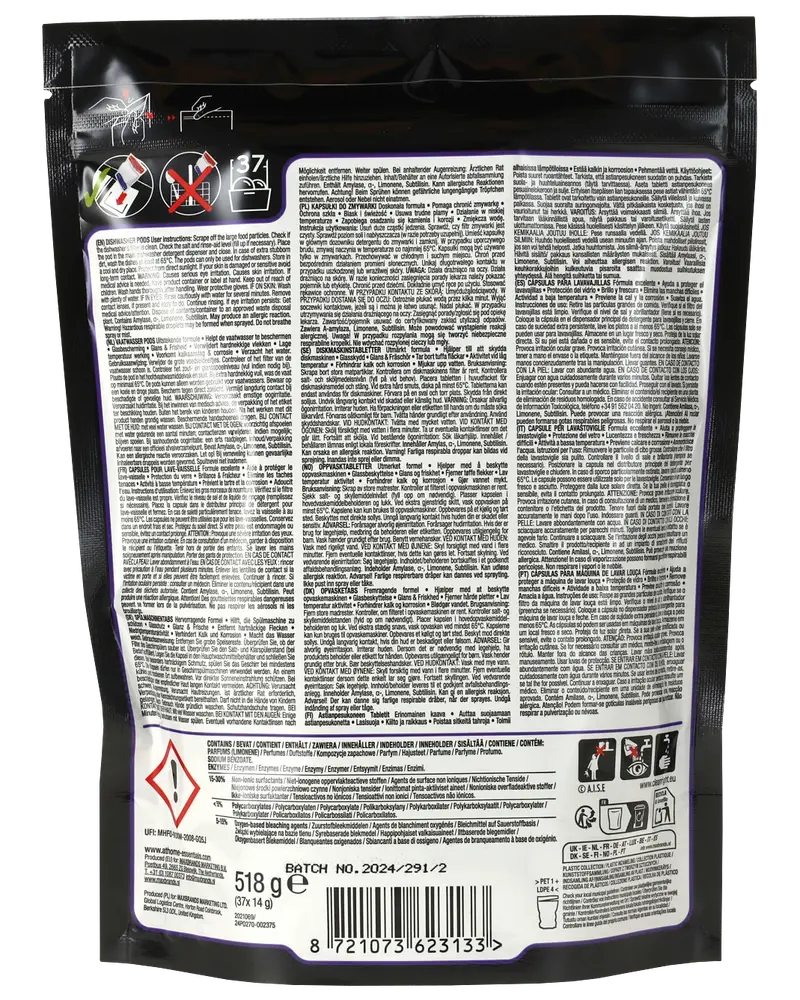 Opvasketabs premium - 37 stk