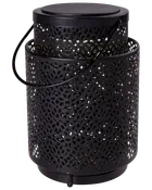 Lanterne med mønster - H17 cm