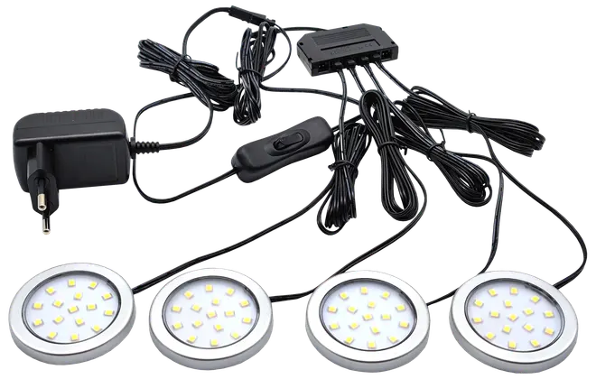 Sartano LED-spot Kaisa IP20 4-pak