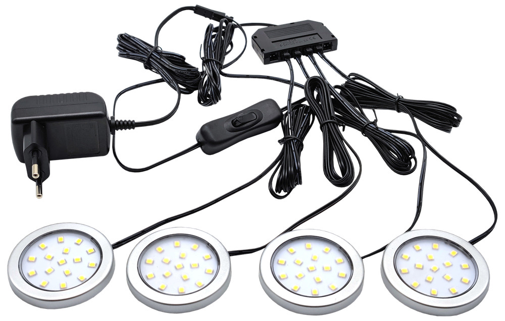 Sartano LED-spot Kaisa IP20 4-pak