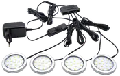 SARTANO LED-SPOTLIGHT 1,2W 4ST