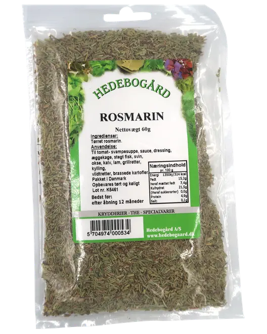 Hedebogaard Krydderi - Rosmarin 60 g