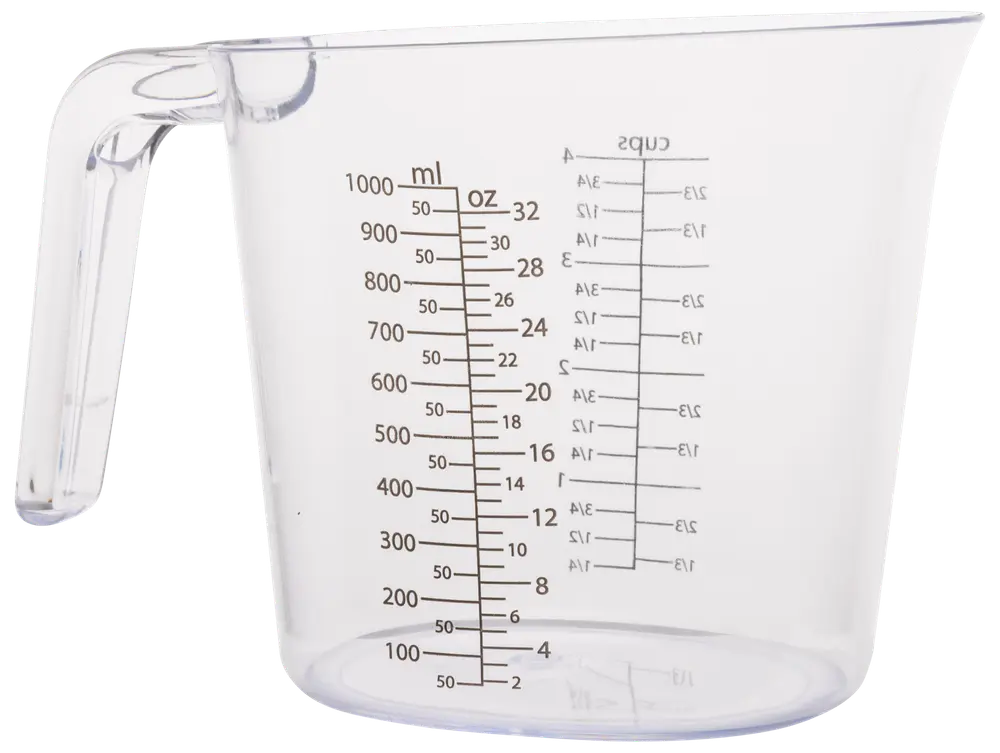 Bringare med måttgradering set med 3st