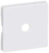 FUGA Dæksel lampeudtag 45 x 45 mm 5-pol - hvid